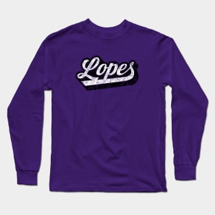 Support Your Lopes with this Vintage Design! Long Sleeve T-Shirt